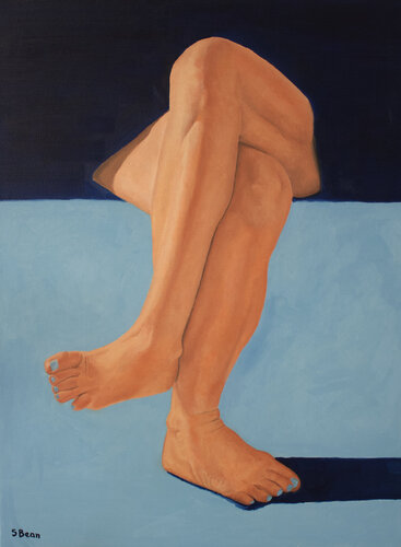 Feeling Awkward de Suzanne Bean, Pintura a la venta en Singulart