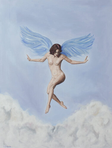 Dancing with Spirit di Suzanne Bean, Pittura in vendita su Singulart