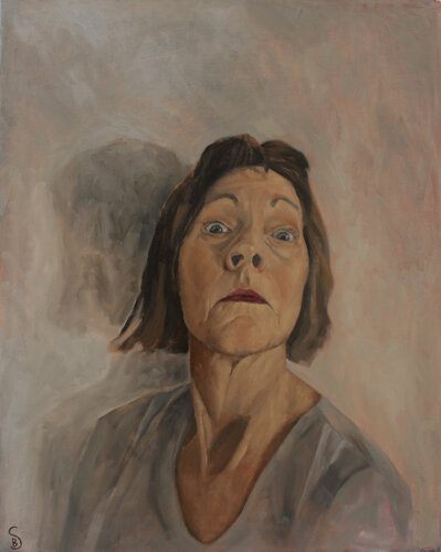 Self Portrait van Suzanne Bean, Schilderij te koop op Singulart
