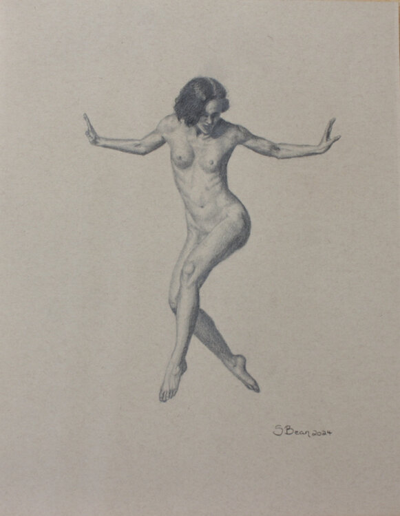Preliminary Drawing for a Painting Suzanne Bean