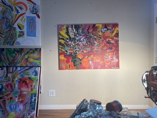 Whirlwind of change de Hernando Molina, Pintura a la venta en Singulart