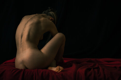 Karina art posing di Viacheslav Haidei, Fotografia in vendita su Singulart