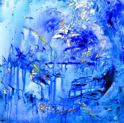 Cosmos / Moana di JOELLE LAGIER, Pittura in vendita su Singulart