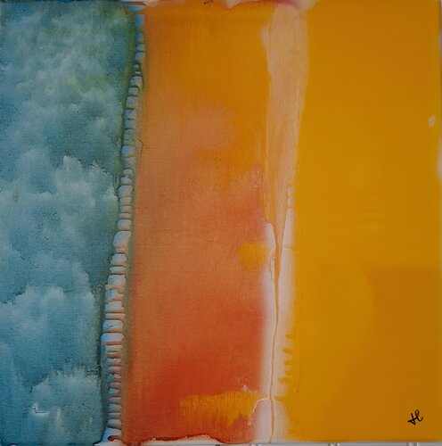 Tempête solaire by JOELLE LAGIER, Painting for Sale on Singulart