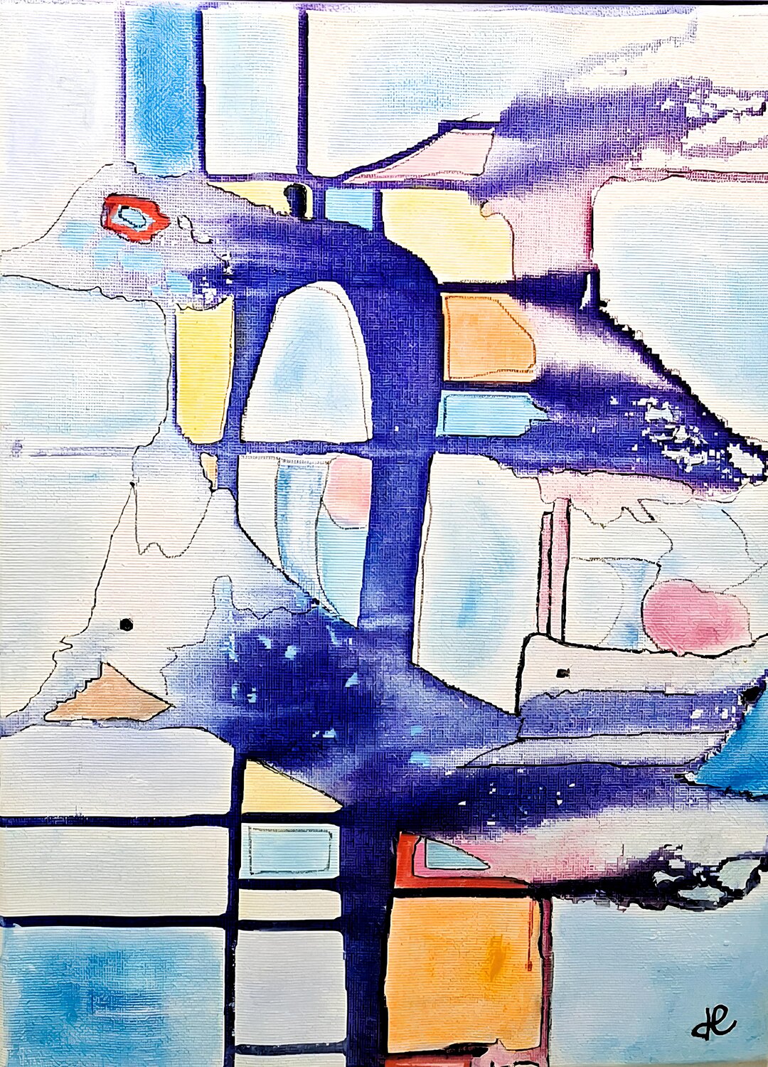 Envol JOELLE LAGIER Pintura original en venta