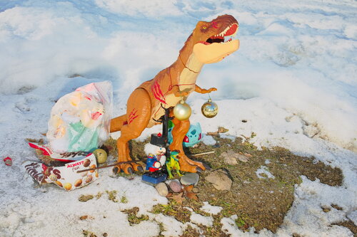 A dinosaur's defiance James Rae