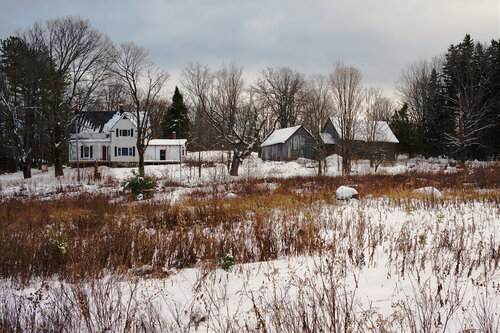 Farmhouse and Barns, Mille-Isles, Quebec - November 28, 2025 James Rae