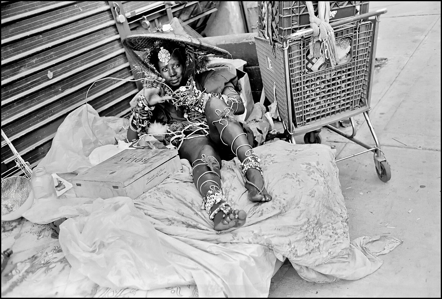 Lady on Avenue B James Rae