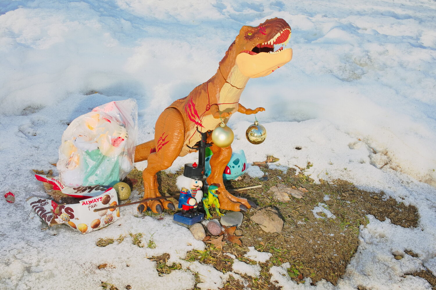 A dinosaur's defiance James Rae