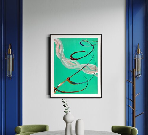 Le colibri d'Elena van Laura Stauder, Schilderij te koop op Singulart