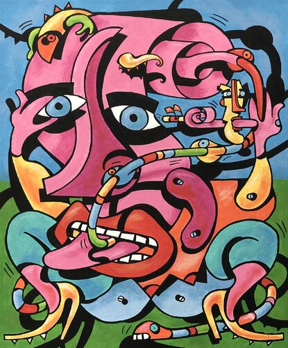 Ruminate by Raymond van den Berg, 회화 for Sale on Singulart