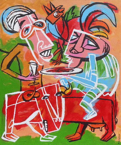 Pasta de Raymond van den Berg, Pintura a la venta en Singulart