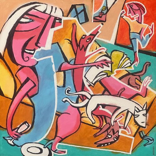 Revise van Raymond van den Berg, Schilderij te koop op Singulart