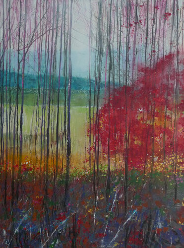 Automne van Sylwia Avola, Schilderij te koop op Singulart