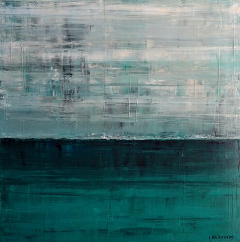 THE SEA 1 de Dimitra Papageorgiou, Pintura a la venta en Singulart
