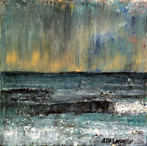 SMALL SEASCAPE 17 de Dimitra Papageorgiou, Pintura a la venta en Singulart