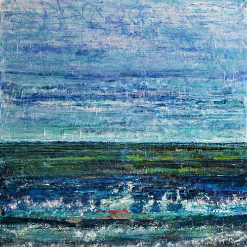 SEA VIEW 1 de Dimitra Papageorgiou, Pintura a la venta en Singulart