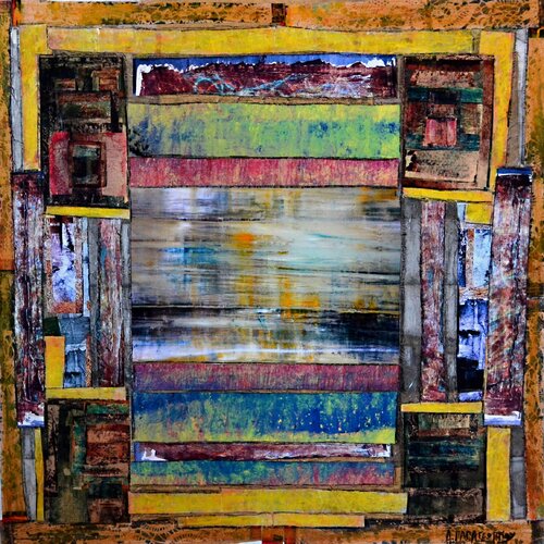 MEMORY BOXES 3 by Dimitra Papageorgiou, Painting for Sale on Singulart