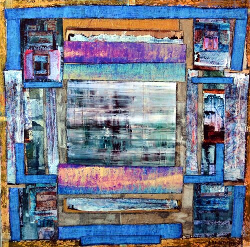 MEMORY BOXES 4 by Dimitra Papageorgiou, Painting for Sale on Singulart