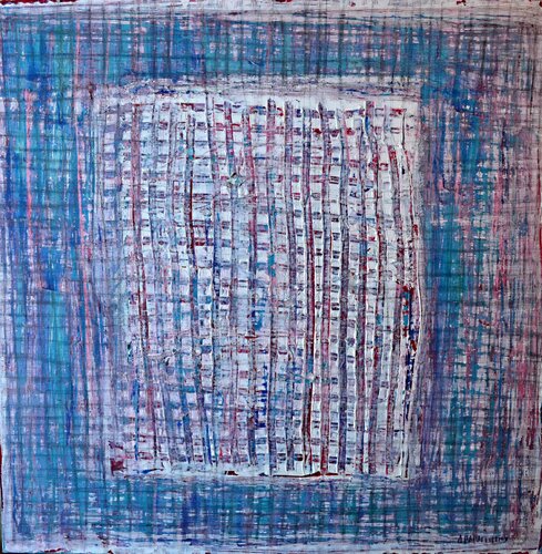 GRID 1 van Dimitra Papageorgiou, Schilderij te koop op Singulart