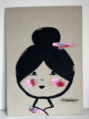 Proud to be naive par Weehedonist, Peinture en vente sur Singulart