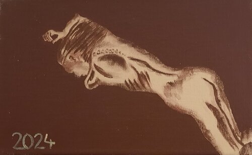 THE BACK 3 / 34 by Peter Plavcan, Painting for Sale on Singulart