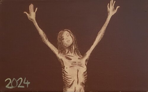POSE 28 / 34 by Peter Plavcan, Painting for Sale on Singulart