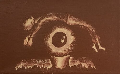 Angel by Peter Plavcan, Painting for Sale on Singulart