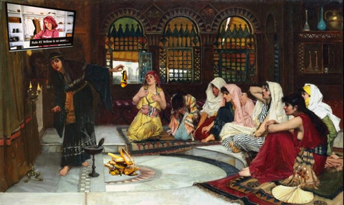 Influencer 30x40 (LED Backlighting) de Chris Fox Gilson, Digital a la venta en Singulart