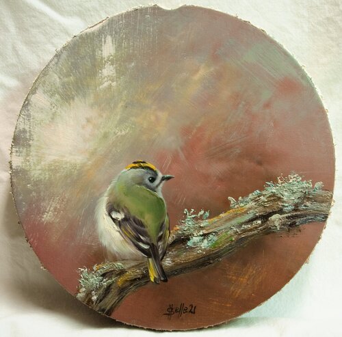 Little Crestie van Satu Helle, Schilderij te koop op Singulart