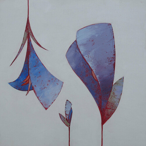 "Abstract flowes 2 ". van Evgeny Maslov, Schilderij te koop op Singulart