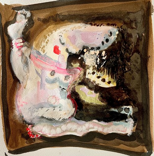 Les bas de Laurence LEJAY, Pintura a la venta en Singulart