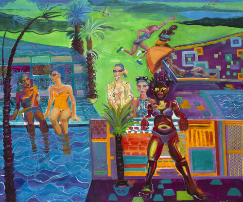 D'autres rivages by Laurence LEJAY, Painting for Sale on Singulart