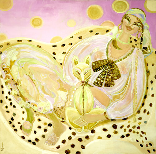 Années 70 par Laurence LEJAY, Peinture en vente sur Singulart