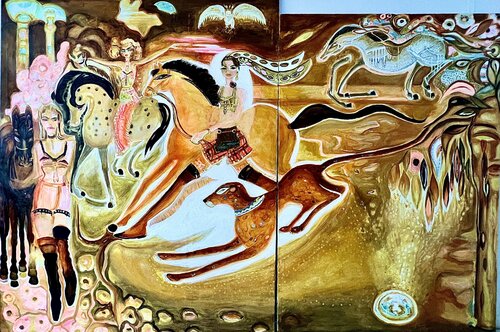 Les nuits rutilantes di Laurence LEJAY, Pittura in vendita su Singulart