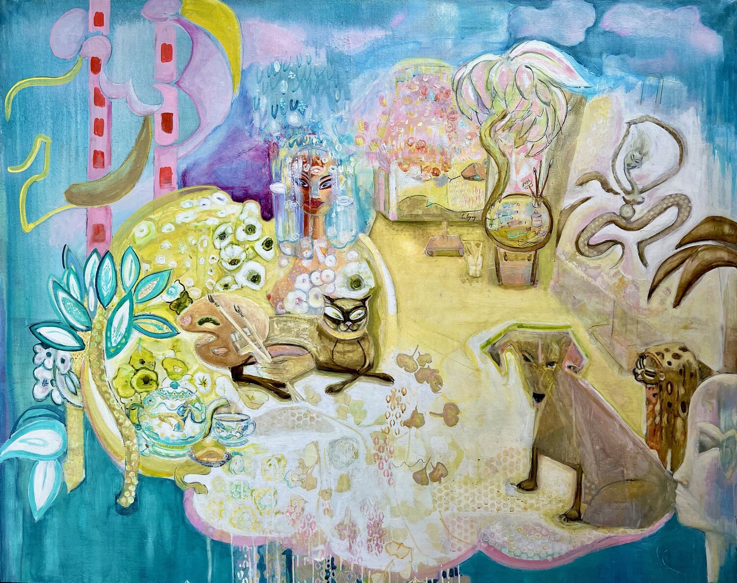 "L’atelier”, 2024 Laurence LEJAY