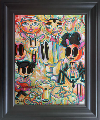 Computer Nerd van Carl Lozada, Schilderij te koop op Singulart