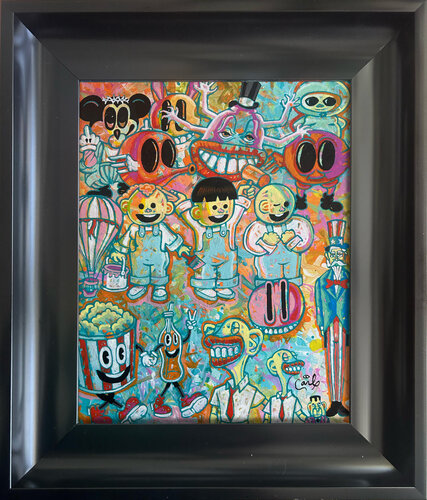 3 Little Stooges van Carl Lozada, Schilderij te koop op Singulart