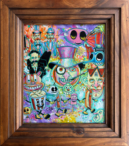 The Penguin van Carl Lozada, Schilderij te koop op Singulart