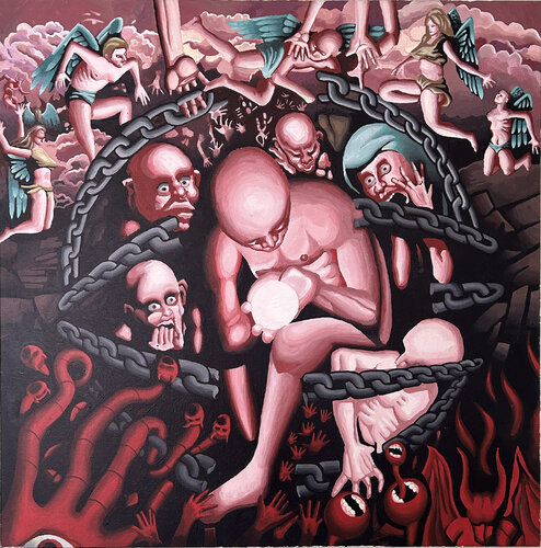 Trials of Moses van Carl Lozada, Schilderij te koop op Singulart