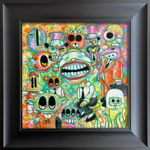 See and Hear No Evil von Carl Lozada, Malerei kaufen auf Singulart