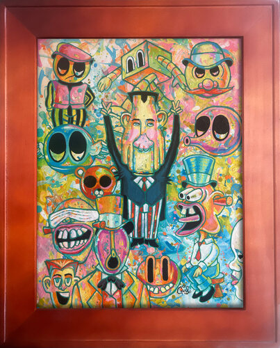 Nixon: Trust Me di Carl Lozada, Pittura in vendita su Singulart