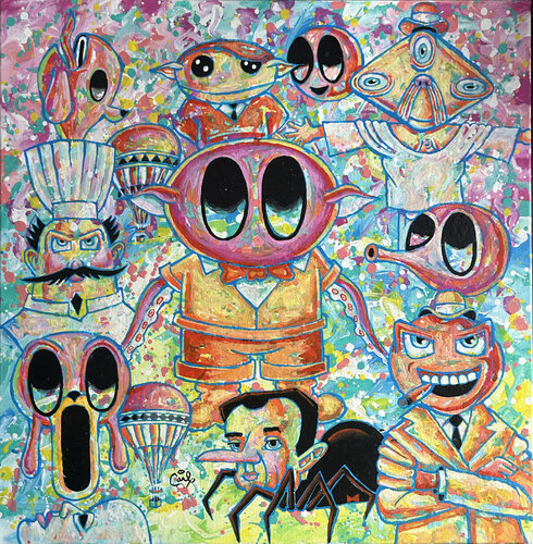 OctoBoy von Carl Lozada, Malerei kaufen auf Singulart