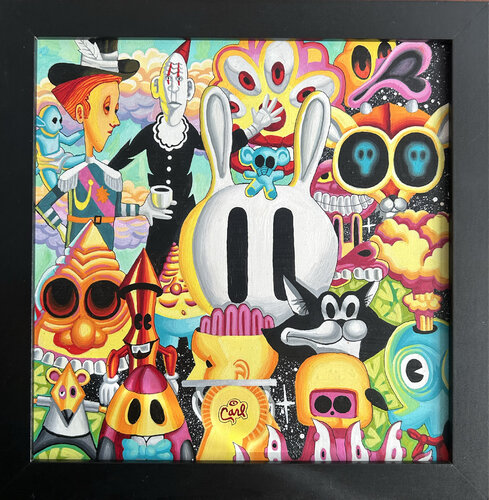 White Rabbit von Carl Lozada, Malerei kaufen auf Singulart
