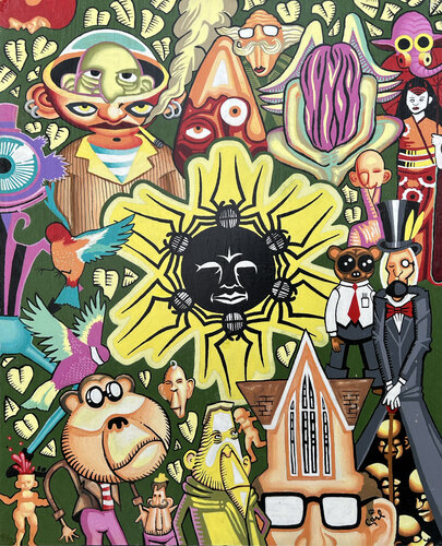 Spiderhead di Carl Lozada, Pittura in vendita su Singulart