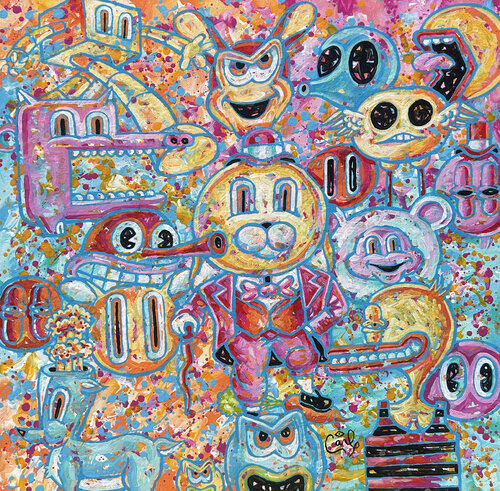 Celebration van Carl Lozada, Schilderij te koop op Singulart