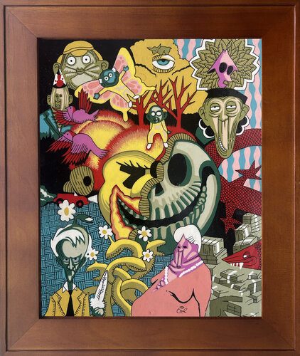 Fallout Mouse van Carl Lozada, Schilderij te koop op Singulart