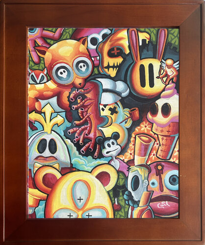 Fallout Popeye van Carl Lozada, Schilderij te koop op Singulart