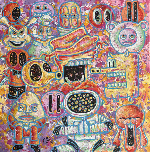 Silent Scream by Carl Lozada, Painting for Sale on Singulart