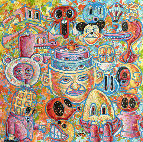 Mad Man by Carl Lozada, 회화 for Sale on Singulart